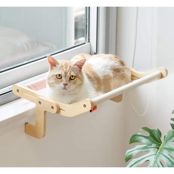 MEWOOFUN Cat Window Perch Lounge Mount Hammock Window Seat - Picture 2 of 10